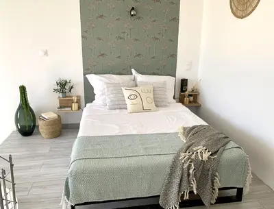 Un ou plusieurs lits dans un hébergement de l'établissement Résidence 3 étoiles Pietra Gemina - Appartements de vacances, au calme, avec Piscine