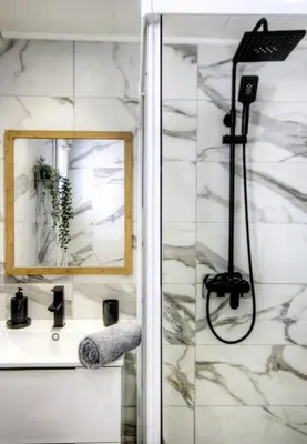 Salle de bains dans l'établissement Appartement 165
