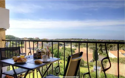 Balcon ou terrasse dans l'établissement Appartement 165