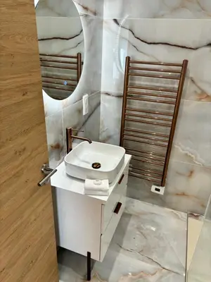 Salle de bains dans l'établissement CASA SAN MATTEU