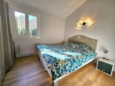 Un ou plusieurs lits dans un hébergement de l'établissement Mini Villa Bord de Mer - Idylle BY MONARCA