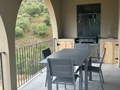 Cuisine ou kitchenette dans l'établissement CASA ALTEZZA