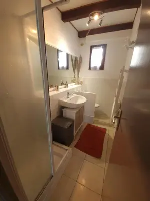 Salle de bains dans l'établissement Villa Frati