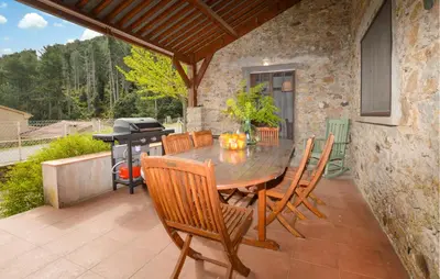 Balcon ou terrasse dans l'établissement 2 Bedroom Stunning Home In Popolasca