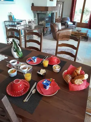 Nourriture dans le B&B/chambre d'hôtes ou à proximité