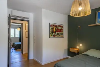 Un ou plusieurs lits dans un hébergement de l'établissement Villa La Marine