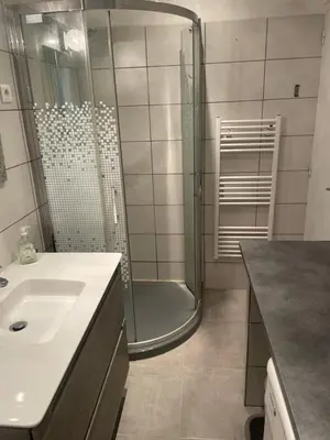 Salle de bains dans l'établissement A CASA DI SPIAGGIA