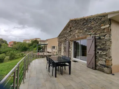 Balcon ou terrasse dans l'établissement A Casetta