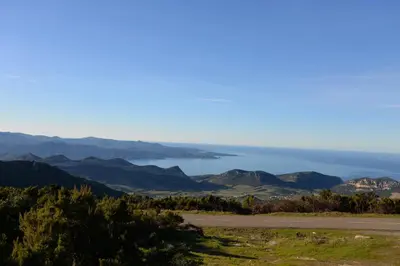 Paysage naturel près de la maison d'hôtes