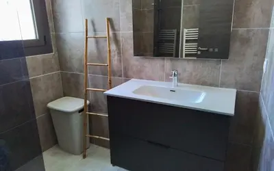 Salle de bains dans l'établissement E CASE DI GILDA