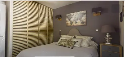 Un ou plusieurs lits dans un hébergement de l'établissement Casa Mulinchese entre Mer et Montagne