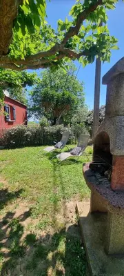 Jardin de l'établissement Résidence bord de mer I Querci
