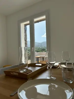 Plan de l'établissement Bergerie avec spa vue montagne