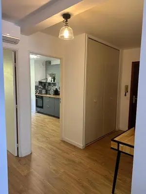 Cuisine ou kitchenette dans l'établissement New Ô Cosy T2 - Bastia