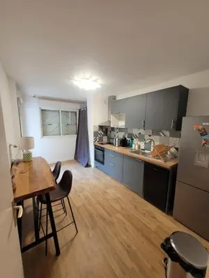 Cuisine ou kitchenette dans l'établissement New Ô Cosy T2 - Bastia
