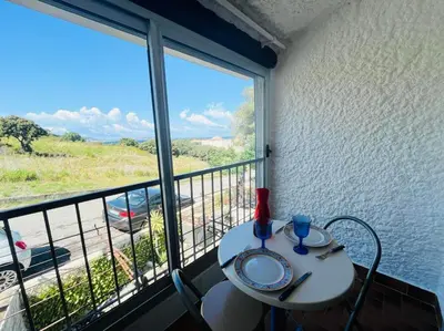 Balcon ou terrasse dans l'établissement Studio Cocody 49 LUMIO