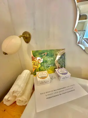 Plan de l'établissement La Casa D'Ange Bergerie 5 étoiles de Luxe Piscine chauffée