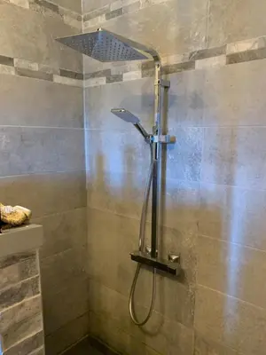 Salle de bains dans l'établissement À casa nostra