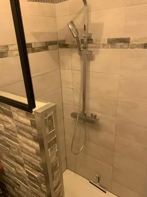Salle de bains dans l'établissement À casa nostra