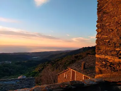 Paysage naturel près de la maison de vacances