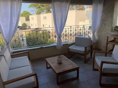 Balcon ou terrasse dans l'établissement Casa Sole e Mare