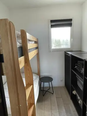 Cuisine ou kitchenette dans l'établissement Bel appartement, terrasse vue mer, Sant Ambroggio