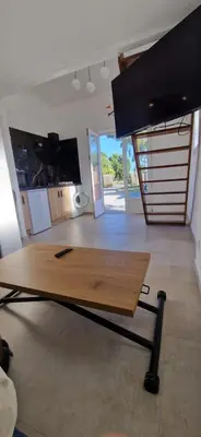 Cuisine ou kitchenette dans l'établissement Studio folelli entre le centre et la plage