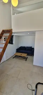 Plan de l'établissement Studio folelli entre le centre et la plage