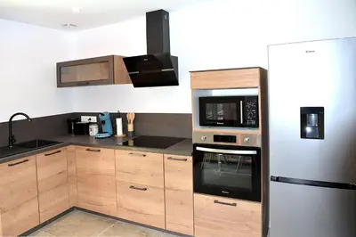 Cuisine ou kitchenette dans l'établissement Casa Solana - Piscine privée