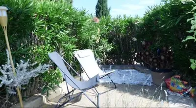 Jardin de l'établissement Immo A2L Lozari