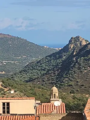 Paysage naturel près de la maison de vacances
