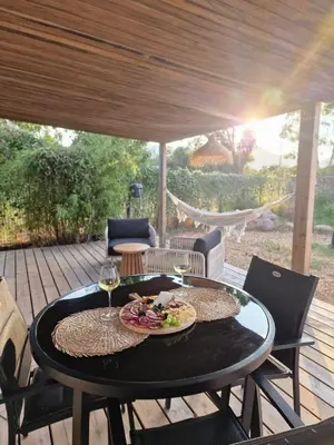 Jardin de l'établissement Casa Figarella