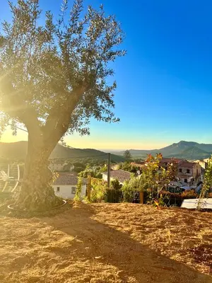 Paysage naturel près de la maison d'hôtes