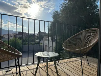 Balcon ou terrasse dans l'établissement Canutta
