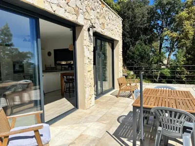 Balcon ou terrasse dans l'établissement Casa di Cortanni