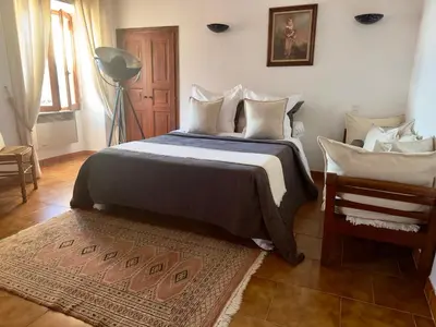 Un ou plusieurs lits dans un hébergement de l'établissement Location de vacances, 3 chambres, Canari