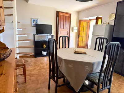 Télévision ou salle de divertissement dans l'établissement Location de vacances, 3 chambres, Canari