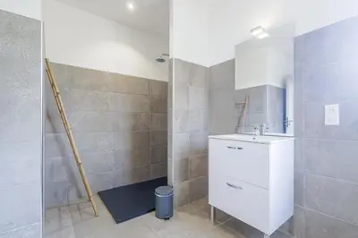 Salle de bains dans l'établissement Casa Umbria - Villa climatisée avec piscine