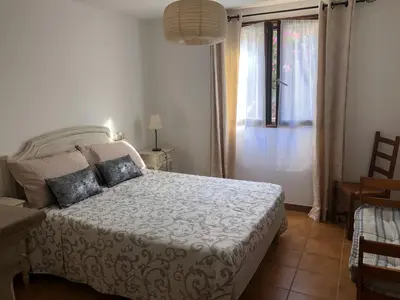 Un ou plusieurs lits dans un hébergement de l'établissement La corse entre plage et rivière