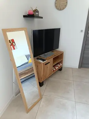 Télévision ou salle de divertissement dans l'établissement Doume et Coco T1 30M2 Vue mer
