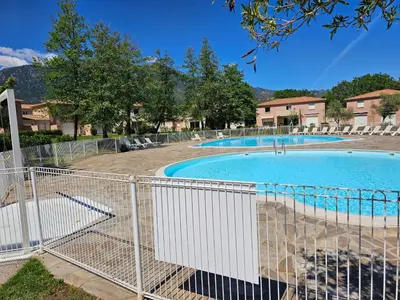 Piscine de l'établissement Villa 7 personnes résidence Mélody ou située à proximité