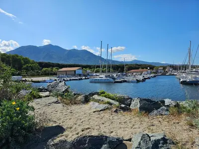 Paysage naturel près de la maison de vacances