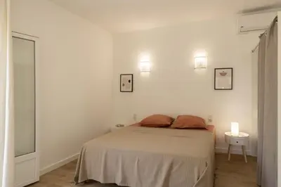 Un ou plusieurs lits dans un hébergement de l'établissement Villa Jeanne