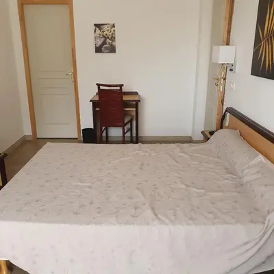 Un ou plusieurs lits dans un hébergement de l'établissement Appartement Porto - Ota
