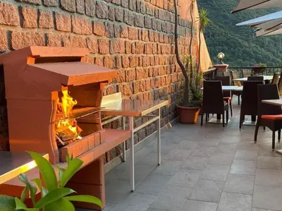 Restaurant ou autre lieu de restauration dans l'établissement Appartement Porto - Ota