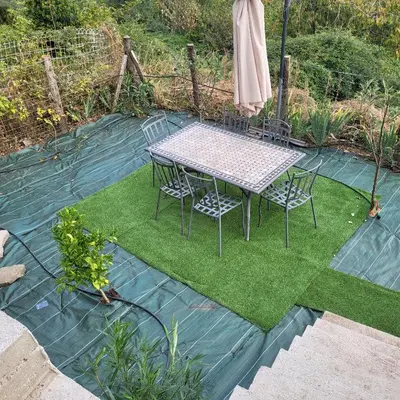 Jardin de l'établissement Maison de village