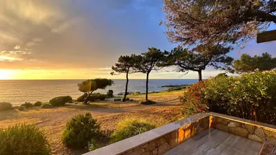 Paysage naturel près de la maison de vacances