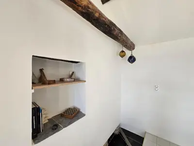 Cuisine ou kitchenette dans l'établissement Maison de pêcheur du petit port
