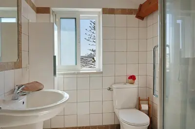 Salle de bains dans l'établissement Casa Di U Mare