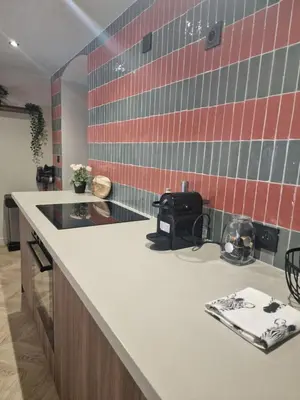 Cuisine ou kitchenette dans l'établissement Bella Citadella